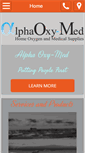 Mobile Screenshot of alphaoxymed.com